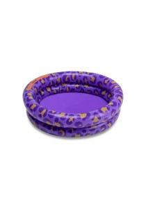 Swim Essentials Πισίνα 60 cm Leopard Lila