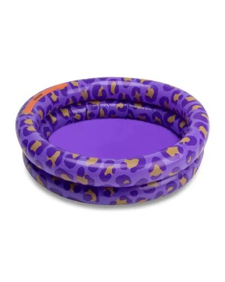 Swim Essentials Πισίνα 60 cm Leopard Lila