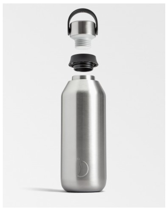 Chilly’s ανοξείδωτο ισοθερμικό μπουκάλι Series 2 -Stainless Recycled 500ml