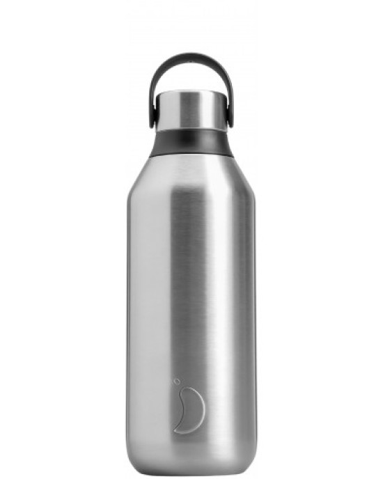 Chilly’s ανοξείδωτο ισοθερμικό μπουκάλι Series 2 -Stainless Recycled 500ml