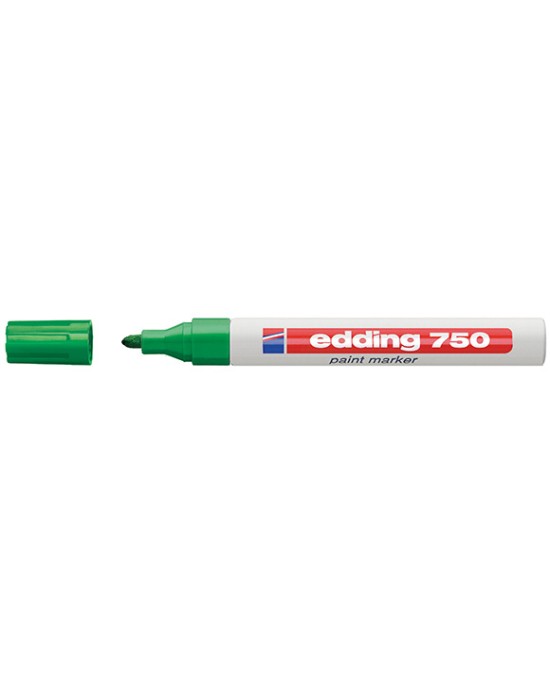 Μαρκαδόρος λαδιού edding 750 2-4mm - Πράσινο