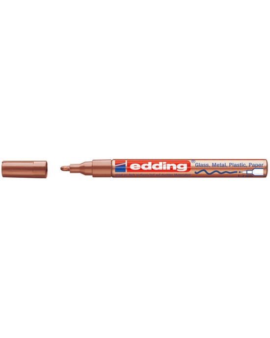 Μαρκαδόρος λαδιού edding 751 1-2mm  - Μπρονζέ