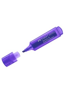 Μαρκαδόρος υπογράμμισης superfluorescent FABER-CASTELL - Μωβ