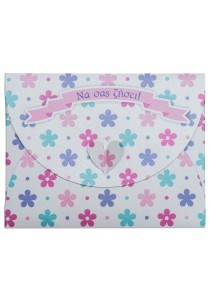 Ευχετήρια κάρτα φάκελος -Floral