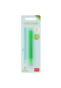 Σετ με 2 Ανταλλακτικά  Gel Pen Legami - Πράσινο