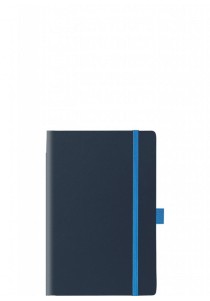 Σημειωματάριο -Ivory Notes Matra Μπλε με λάστιχο