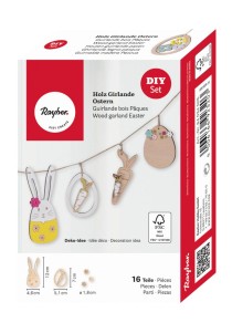 DIY πασχαλινή γιρλάντα 