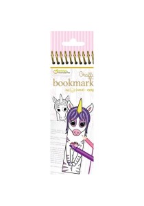 Μπλοκ ζωγραφικής Avenue mandarine book mark- Unicorn