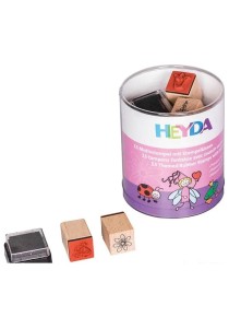 Σετ με 15 σφραγίδες HEYDA- Νεράιδες