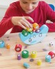 Ξύλινο παιχνίδι ισορροπίας με ζάρια Apli με Πιγκουίνους