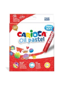 Κηρομπογιές Carioca 24τμχ