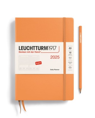 Ημερήσιο ημερολόγιο 2025 Leuchtturm - Πορτοκαλί