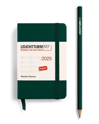 Εβδομαδιαίο ημερολόγιο 2025 Leuchtturm - Πράσινο