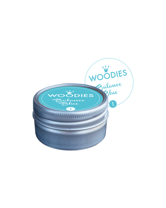 Woodies ταμπόν σφραγίδας - Ν.01 Balance blue