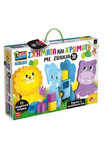 Σχήματα και χρώματα με ζωάκια - Lisciani