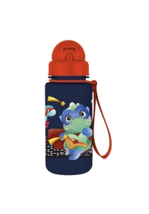 Παγούρι με καλαμάκι Must 400ml Δεινόσαυρος