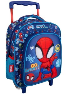 Τσάντα Τρόλεϊ Νηπιαγωγείου - Must Spidey