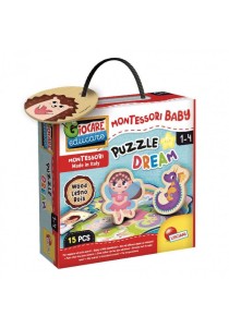 Giοcare Educare Montessori Wood Puzzle Dream
