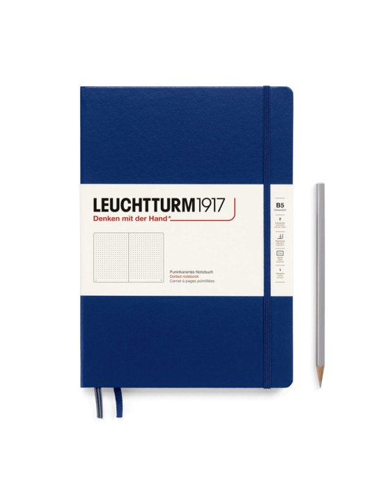 Σημειωματάριο Α5 Leuchtturm 1917 - Σκούρο μπλε
