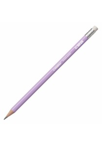 Μολύβι γραφίτη Stabilo Swano pastel - παστέλ μωβ