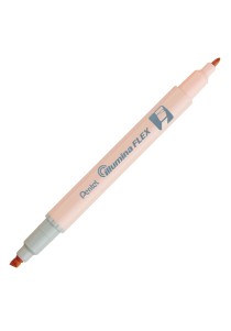 Μαρκαδόρος υπογράμμισης Pentel illumina FLEX - σομόν