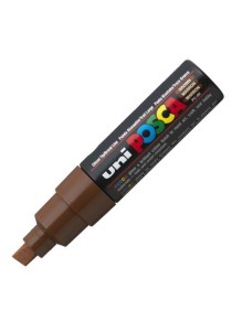 Μαρκαδόρος Uni POSCA καφέ