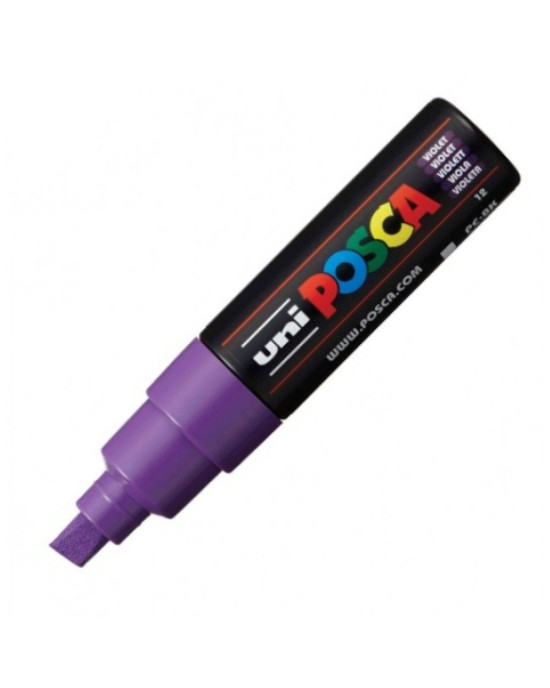 Μαρκαδόρος Uni POSCA μωβ