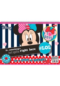 Μπλοκ ζωγραφικής Salko paper Minnie Mouse - 40 φύλλα