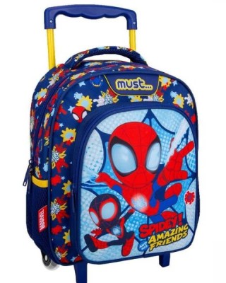 Τσάντα Τρόλεϊ Νηπιαγωγείου - Must Spidey
