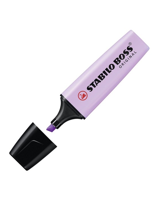 Μαρκαδόρος υπογράμμισης Stabilo Boss Original Pastel - Λιλά