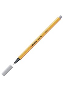 Μαρκαδόρος STABILO 88/95 Fine 0.4 Γκρι