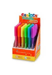 Στυλό Carioca Fiorella Gel Neon Διάφορα Χρώματα 1mm