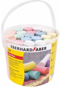 Κιμωλίες για άσφαλτο Eberhard Faber, 20τμχ