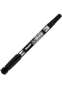 Μαρκαδόρος Ανεξίτηλος Marker Twin Pilot - Μαύρο