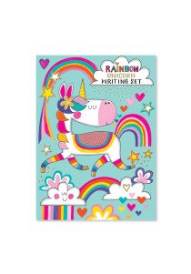 Σετ αλληλογραφίας Rachel Ellen - Rainbow unicorn