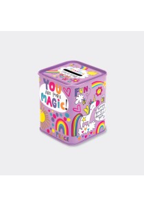 Μεταλλικός κουμπαράς R.E.D- You Are Pure Magic